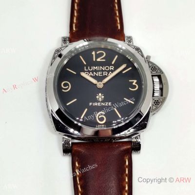 Copy Panerai Luminor 1950 Firenze PAM 00972 Carved Case 47mm